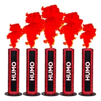 Comprar 5 Humos Bengala Bomba Revelación Sexo Bebe Holi Party Rojo