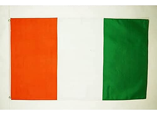 Bandera De Costa De Marfil 3' X 5' Banderas De Costa Ma...
