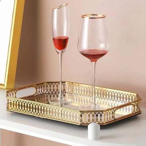 Bandeja De Espejo, Bandeja De Perfume, Bandeja De 29x18cm