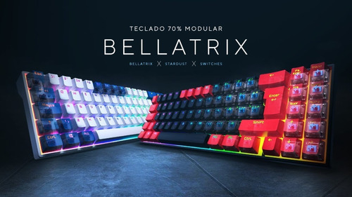 Base De Teclado Personalizable 70% Vsg Bellatrix Inalámbrico