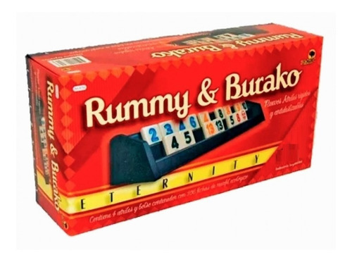Imagen 3 de 5 de Juego de mesa Rummy & Burako Eternity Bisonte BI8750