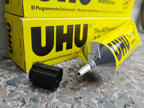 Imagen 5 de 6 de Pega Uhu Original 125ml Universal Multiuso Importada Nueva