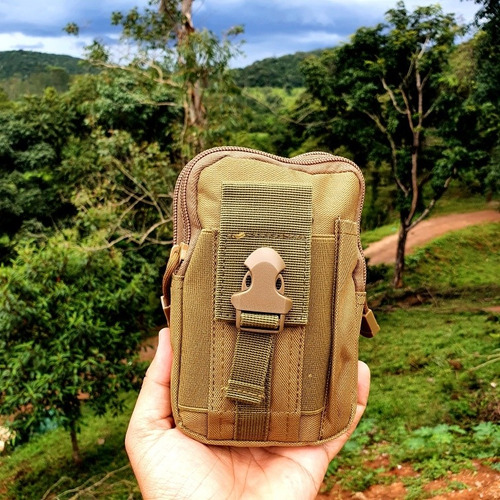 Bolso Edc Tático Modular Militar Pochete Porta Treco Objeto