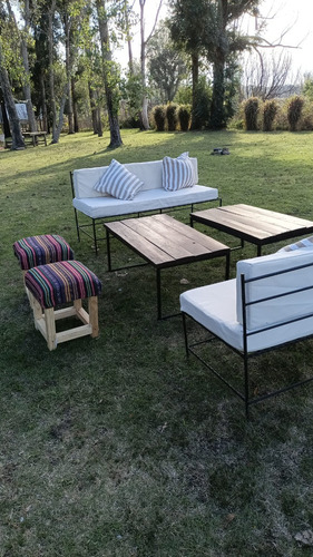 Carpas Living Sofas Hierro Y Madera Estufas Sillas Y Puff