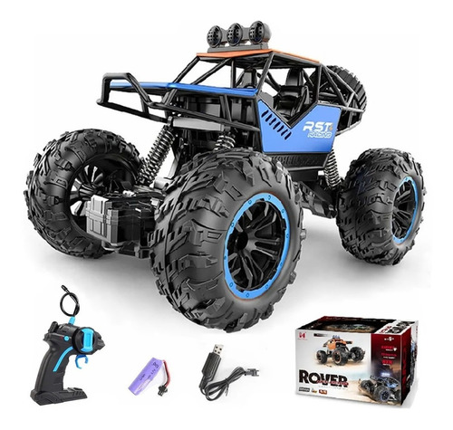 2.4ghz 2wd Carrito De Control Remoto Escala 1:18 Recargable