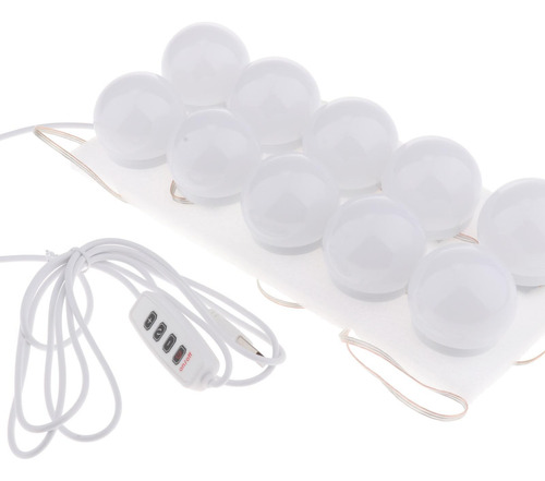 Luzes Do Espelho, Estilo Espelho De 10 Lâmpadas 45x45x49mm