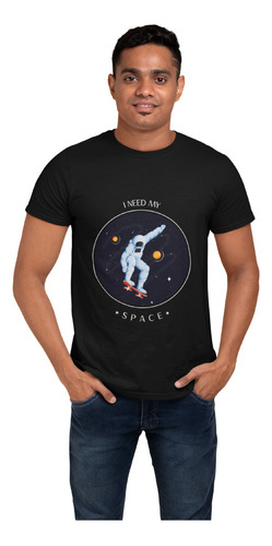 Playera Astronauta Cool Necesito Mi Espacio Dama Hombre