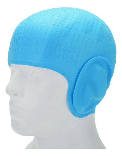 Gorros De Natación Elásticos 3d Casquillo De Silicona Imperm