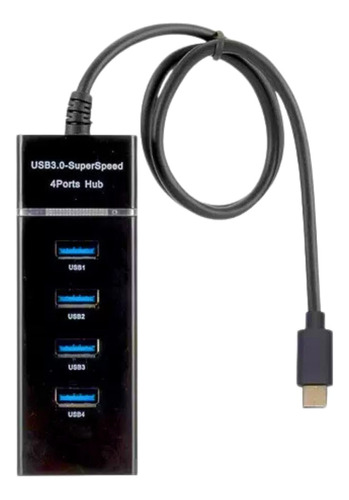 Hub Multipuerto Tipo - C  Adaptador A Usb 3.1