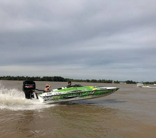 Imagen 9 de 13 de Vendo O Permuto Lancha Catamaran Skater Sin Motor