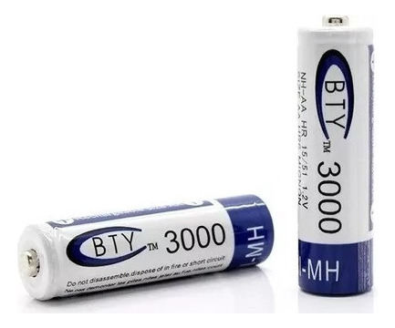 Batería Aa Bty Recargable 3000mah