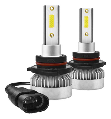 Luz Led Cob Para Coche Hb4/9006, 110 W, 2000 Lm, Cabeza De C