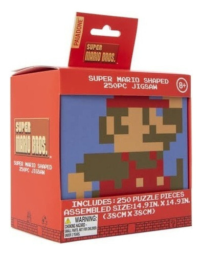 Rompecabezas Super Mario Shaped 250 Piezas Nintendo