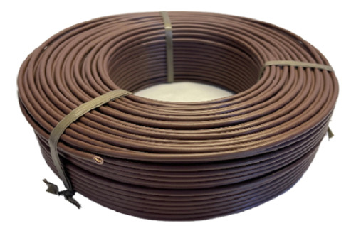 Cable Unipolar 4mm Rollo X 100mt 100% Cobre Certificado Iram Marrón