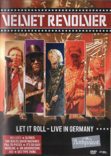 Dvd Velvet Revolver - Let It Roll - Live In Germany
