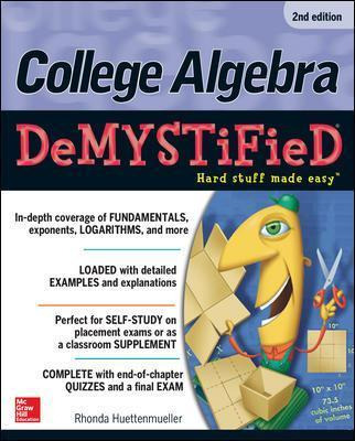 Libro College Algebra Demystified - Rhonda Huettenmueller