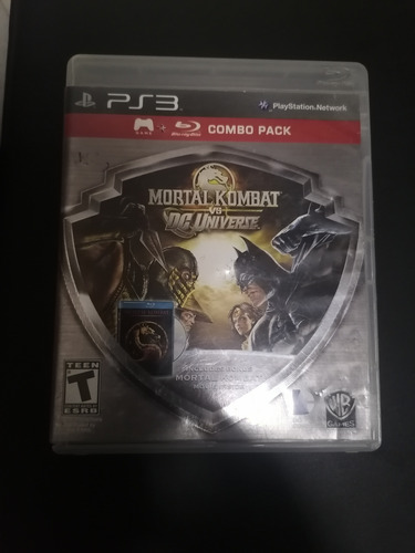 Mortal Kombat Vs Dc Universe Silver Physical Media Ps3 (Usado)