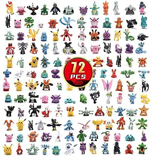 72 Pack Acción Anime Juego De Juguetes Figura, Theme Lt3kp