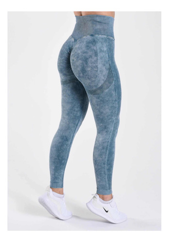 Licra Leggin Deportiva Para Mujer Efecto Push Up Arruchado