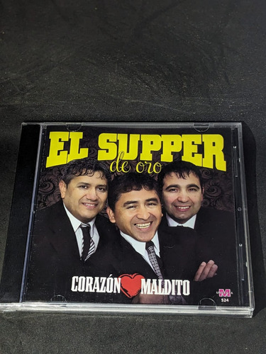 Cd El Supper De Oro  Corazon Maldito  Sellado   Supercultura