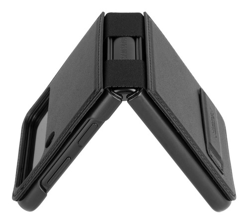 Imagen 4 de 7 de Samsung Galaxy Z Flip 3 5g Carcasa Stand Nillkin Leather