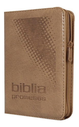 Biblia Rvr60 Promesas Chica Imit Piel Café C/cierre (450590)