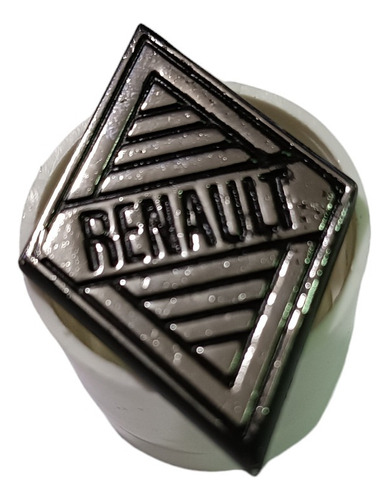 Emblema Para Renault De Metal 4x2.5 Cm