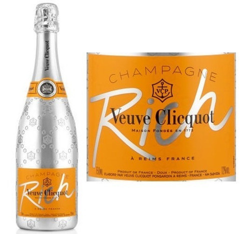 Champagne Frances Veuve Clicquot Rich