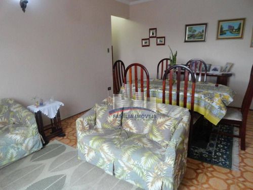 Imagem 2 de 24 de Apartamento À Venda, 91 M² Por R$ 365.000,00 - Marapé - Santos/sp - Ap5891