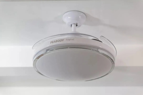 Imagen 4 de 9 de Ventilador Techo Peabody Retráctil Luz Led Remoto Vtr42b