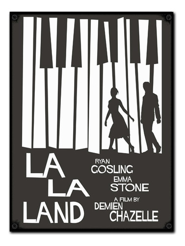 #1038 - Cuadro Decorativo - La La Land Baile Cine No Chapa 