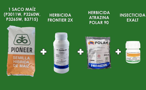 Paquete Maiz Semilla Frontier Polar 90 Exalt