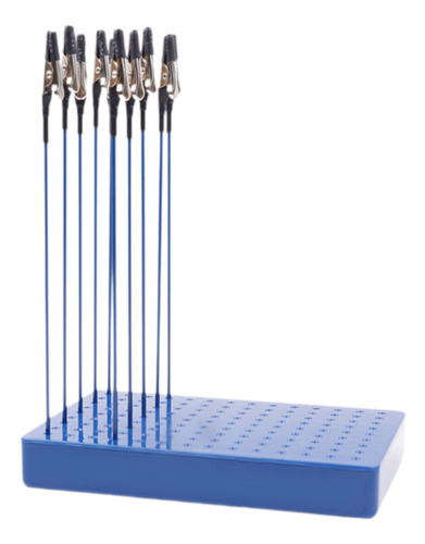 10 Piezas De Clips De Pintura Soporte De Azul 20 Clips
