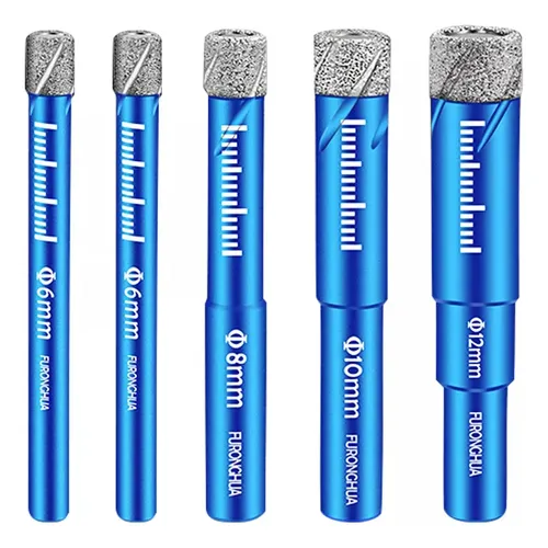 Juego De Brocas De Diamante Seco De 1/4 Granito, Cerá... | Cuotas Sin Interés