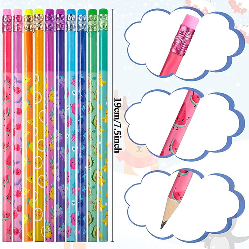 60 Pieces Scented Pencils For Kids Scented Pencils Bulk Hb G