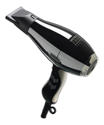 Secador De Pelo Elchim 3900 Healthy Ionic Black Y Silver