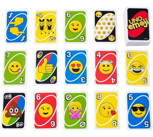 Juego Mesa Uno Edición Emoji Mattel