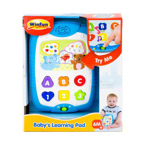 Brinquedo Infantil Tablet Divertido Para Bebes Winfun 0732