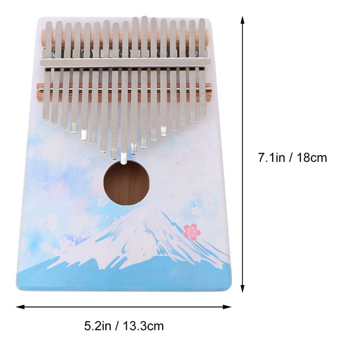 Afinación De Kalimba Para Piano Con Pulgar De 17 Teclas