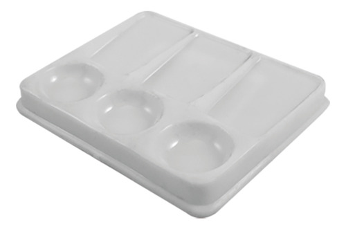Godete De Plástico Rectangular Con 6 Cavidades Atl