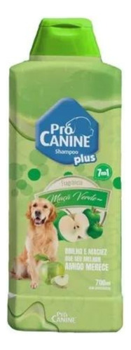 Shampoo Procanine Para Cães Frutal Maçã Verde 700ml