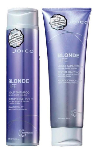 Kit Joico Cuidado Com Loiros - Sh E Cond
