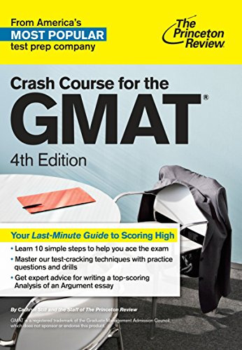 Libro Crash Course Gmat 4th Edition De Princeton Review