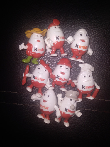 Figuras Kinder Sorpresa, 8 Figuras