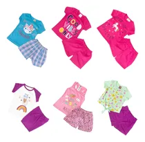 Comprar 12 Conjuntos Playera Manga Corta + Short Niños Niñas Mayoreo