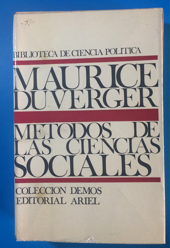 Métodos De Las Ciencias Sociales