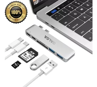 Adaptador Hub Usb Tipoc Para Macbook Pro Air Usb3.0/sd/micro