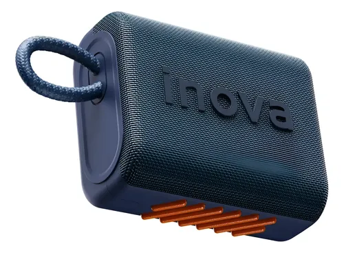 Inova Caixa De Som Mini Bluetooth Tws Grave Potent Com Radio