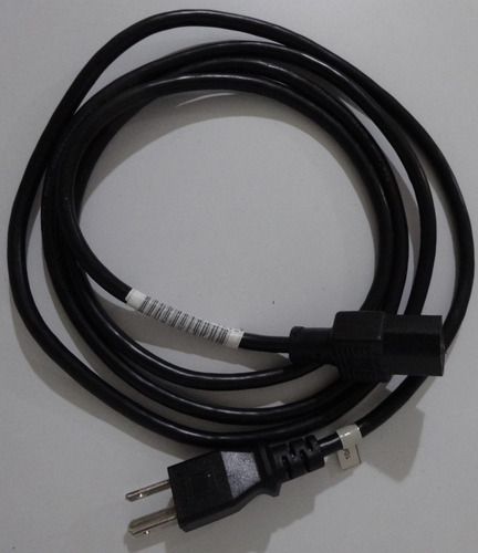 Cable Energía Poder Corriente 180cm X 2 Unidades (Usado)