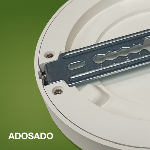 Lampara De Techo Plafon Con Sensor De Mov 12w Baño Pasadizo